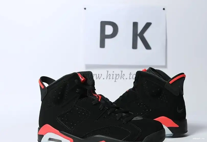 MATERIALS Jordan 2019 TO Infrared 6 SHIP PK Black READY Retro GOD RETAIL 0512